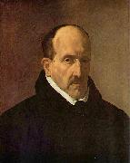 Diego Velazquez Portrat des Dichters Luis de Gongora y Argote Spain oil painting artist